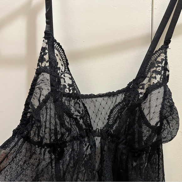 vintage lingerie cover up top! - Picture 5 of 6